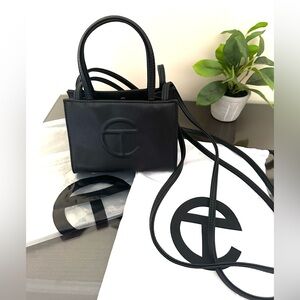 Telfar Black Small Shopper Bag